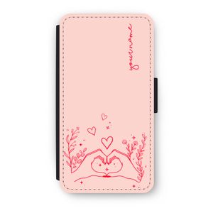 Love is in the air: iPhone X Flip Hoesje