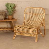 Rotan Loungestoel Naturel