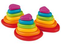 Playtive Houten speelgoed (Houten regenboog stapelstenen)