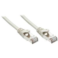 LINDY 48340 RJ45 Netwerkkabel, patchkabel CAT 5e F/UTP 0.30 m Grijs 1 stuk(s) - thumbnail