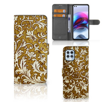 Wallet Case Motorola Moto G100 Barok Goud - thumbnail