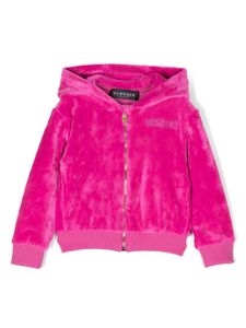 Versace Kids veste à logo Medusa Head brodé - Rose