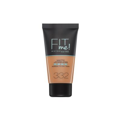Maybelline Fit Me Matte Poreless Liquide Foundation 332 Golden Caramel - 30ml