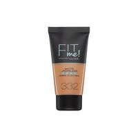 Maybelline Fit Me Matte Poreless Liquide Foundation 332 Golden Caramel - 30ml