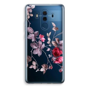 Mooie bloemen: Huawei Mate 10 Pro Transparant Hoesje