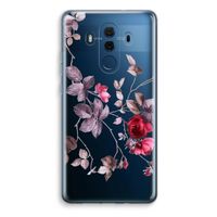 Mooie bloemen: Huawei Mate 10 Pro Transparant Hoesje - thumbnail