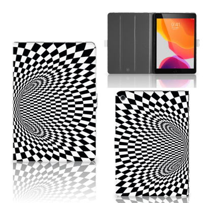 iPad 10.2 2019 | iPad 10.2 2020 | 10.2 2021 Tablet Beschermhoes Illusie iPad 10.2 2019 | iPad 10.2 2020 | 10.2 2021 Tablet Beschermhoes Illusie