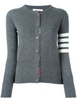 Thom Browne cardigan à détails de rayures - Gris - thumbnail