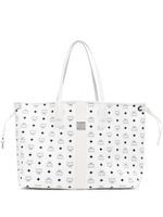 MCM sac cabas en cuir Liz à design réversible - Blanc