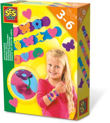 SES Creative klittenband armbanden