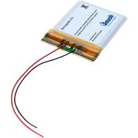 Jauch Quartz LP851719JU Speciale oplaadbare batterij Prismatisch Kabel LiPo 3.7 V 200 mAh - thumbnail