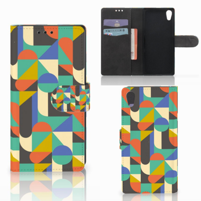 Sony Xperia XA1 Telefoon Hoesje Funky Retro Sony Xperia XA1 Telefoon Hoesje Funky Retro