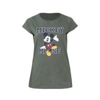 Paprika Mickey Mouse T-shirt van biologisch katoen donkergroen/rood/geel