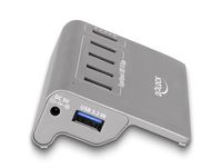 Delock 64182 USB 10 Gbps hub met 4 USB Type-A poorten + 1 snellaadpoort incl. Stroomvoorziening - thumbnail