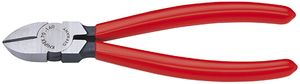 Knipex Zijsnijtang zwart geatramenteerd met kunststof bekleed 160 mm - 7001160