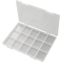 TRU COMPONENTS 1566890 EKB-103 assortimentsdoos (L x B x H) 285 x 209 x 23 mm Aantal vakken: 15 vaste onderstukken