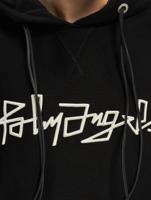 Palm Angels / Hoody Desert Logo Kimono in zwart