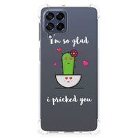 Samsung Galaxy M53 Stevig Bumper Hoesje Cactus Glad - thumbnail