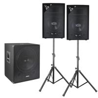 Vonyx 2.1 complete live set 1600 watt