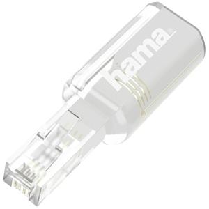 Hama Telefoon (analoog) Adapter Wit (transparant)