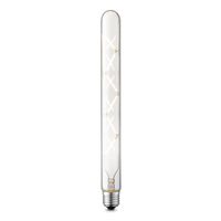 Edison Vintage E27 LED filament lichtbron Tube | Spiraal | Retro LED lamp | 3/3/30cm | Helder | geschikt voor E27 fitting | Dimbaar | 5W 550lm 3000K | warm wit licht