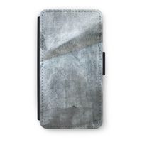 Grey Stone: iPhone XS Flip Hoesje