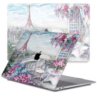 Lunso MacBook Pro 16 inch (2019) cover hoes - case - Paris Painting