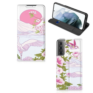 Samsung Galaxy S21 FE Hoesje maken Bird Standing