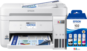 Epson EcoTank ET-4856 + 1 set extra inkt