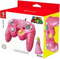 Hori 263132 Controller Smash Bros Gamepad, Peach, Roze (Nintendo Switch)