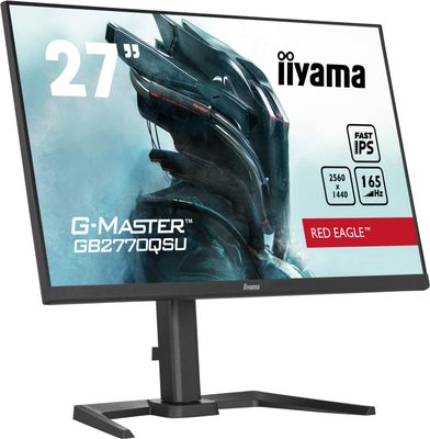 Iiyama G-MASTER Red Eagle GB2770QSU-B5 Gaming monitor Energielabel F (A - G) 68.6 cm (27 inch) 2560 x 1440 Pixel 16:9 0.5 ms DisplayPort IPS LCD