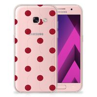 Samsung Galaxy A3 2017 Siliconen Case Cherries - thumbnail