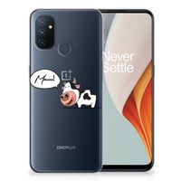 OnePlus Nord N100 Telefoonhoesje met Naam Cow