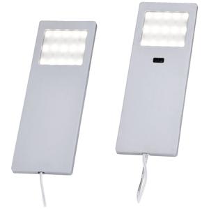 Paul Neuhaus HELENA LED-onderbouwlamp Set van 2 stuks LED LED vast ingebouwd 4 W Warmwit Aluminium