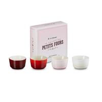 LE CREUSET - Petit Fours - Mini Ramekins 7,8cm 0,10l 4-dlg - thumbnail