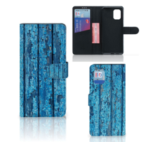 Xiaomi Mi 10 Lite Book Style Case Wood Blue