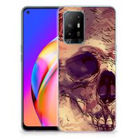 Silicone Back Case OPPO A94 5G | Reno5 Z Skullhead