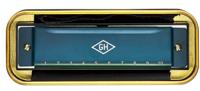 Gentlemen's Hardware mondharmonica Campfire 10,2 cm staal blauw