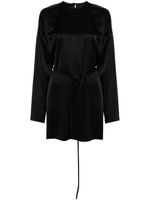 Nanushka robe courte Vanessa - Noir