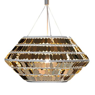 Terzani - Kika Q20S Hanglamp Wit / Goud