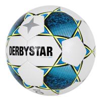 Derbystar Voetbal - Classic Light II - Training- en Wedstrijdbal voor Voetbal - 3D Diamond Structuur - Duurzaam PU-materiaal - Hoge Zichtbaarheid - Wit - Maat L5