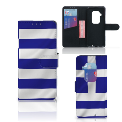 Motorola One Zoom Bookstyle Case Griekenland Motorola One Zoom Bookstyle Case Griekenland