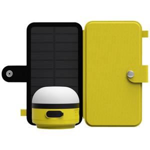 Phaesun Solar Lightkit Mini On 350116 Tafellamp op zonne-energie LED 1.68 W, 0.84 W Koudwit Geel, Zwart