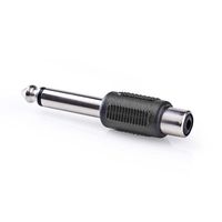 Nedis Mono RCA female naar 6,3mm male jack verloopadapter - thumbnail