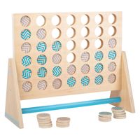 Small Foot Houten Spel Four in a Row XXL, 43dlg.