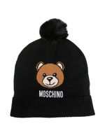 Moschino Kids bonnet à motif Teddy Bear - Noir - thumbnail