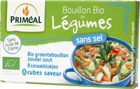 Groentebouillon blokjes zonder zout 9 gram bio - thumbnail