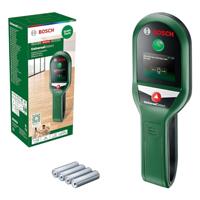 Bosch detector UniversalDetect (stap-voor-stap instructies op display voor gemakkelijk hanteren, muurscanner en kabelzoeker, in kartonnen doos)