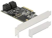 Adap Delock compatible PCI Express x4 Card 5 Port SATA