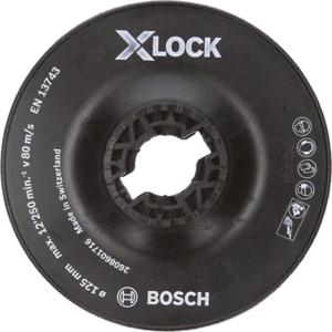 Bosch Accessories 2608601716 X-LOCK steunschijf, hard, 125 mm